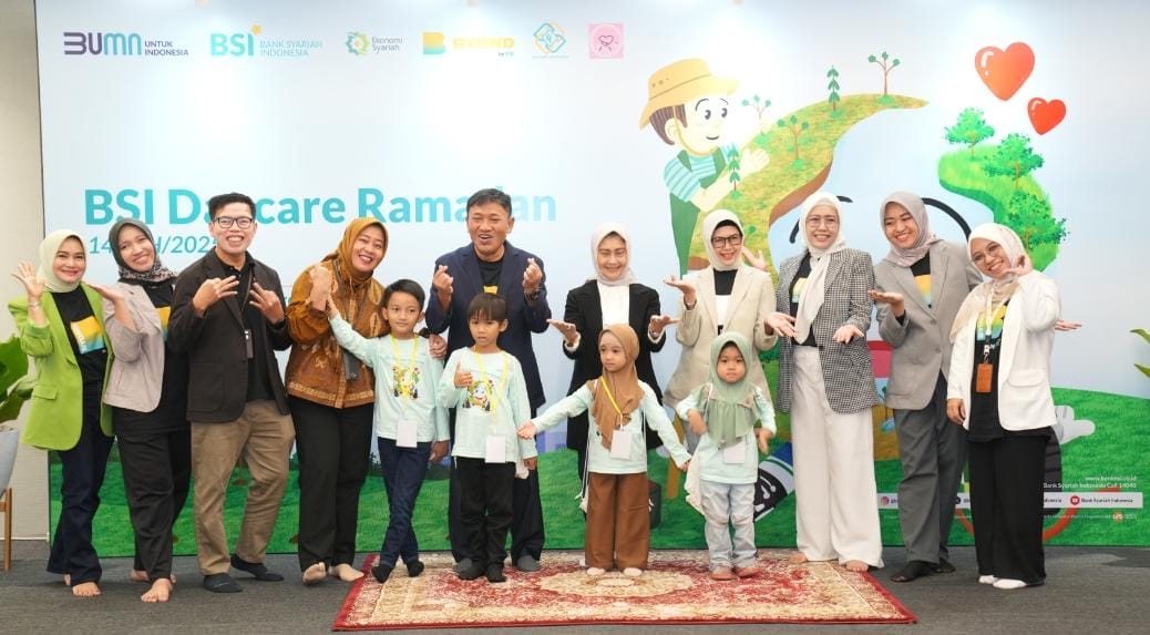 BSI Perkuat Dukungan bagi Pekerja Wanita dengan Fasilitas Daycare Menjelang Hari Raya