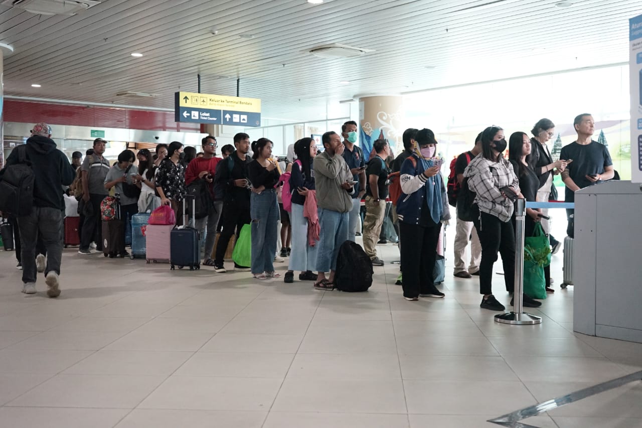 KA Bandara Yogyakarta Tunjukkan Ketepatan Waktu Tertinggi Selama Lebaran