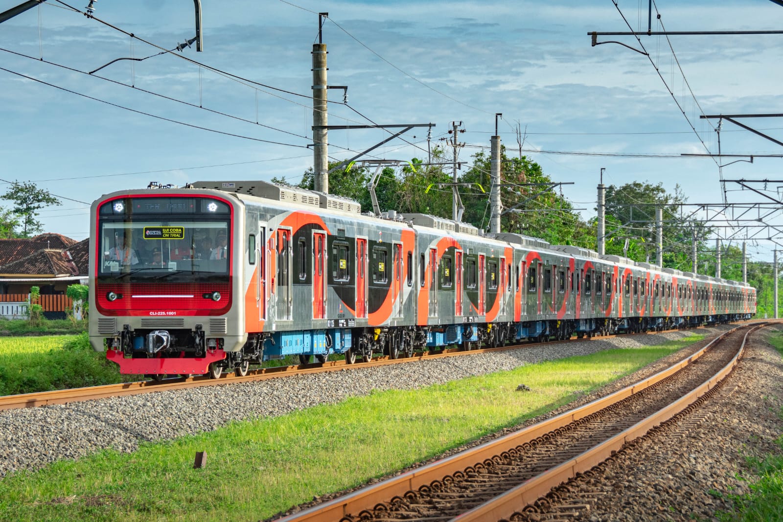 KAI Commuter Luncurkan Uji Coba KRL Modern Hasil Produksi INKA di Jabodetabek