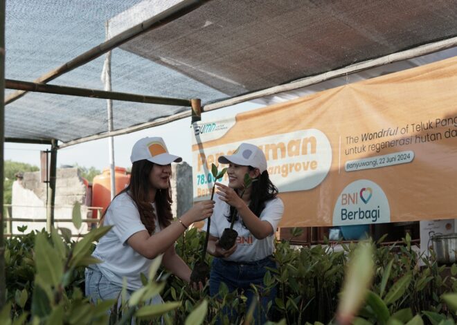Dukung Keanekaragaman Hayati, BNI GoGreen Jalankan Konservasi Mangrove Dorong Ekonomi Warga Banyuwangi
