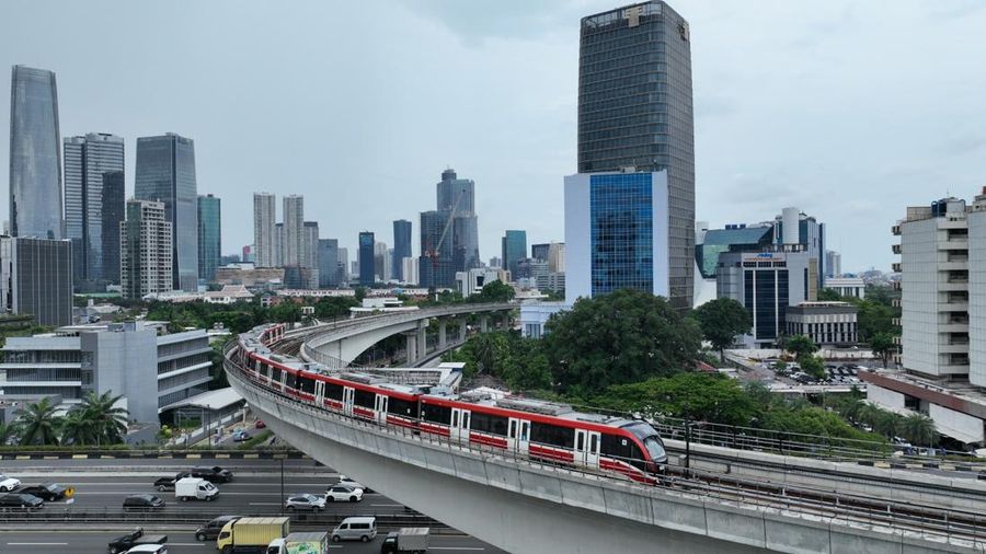 LRT Jabodebek Lampaui Target Rekor Waisak, Angkut 202.926 Penumpang dalam Empat Hari