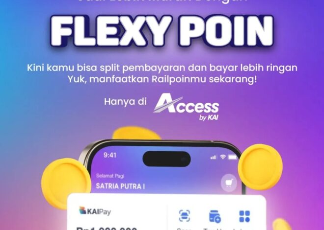 Kabar Gembira! Beli Tiket Kereta Api Kini Lebih Murah dengan Fitur Flexy Poin di Access by KAI