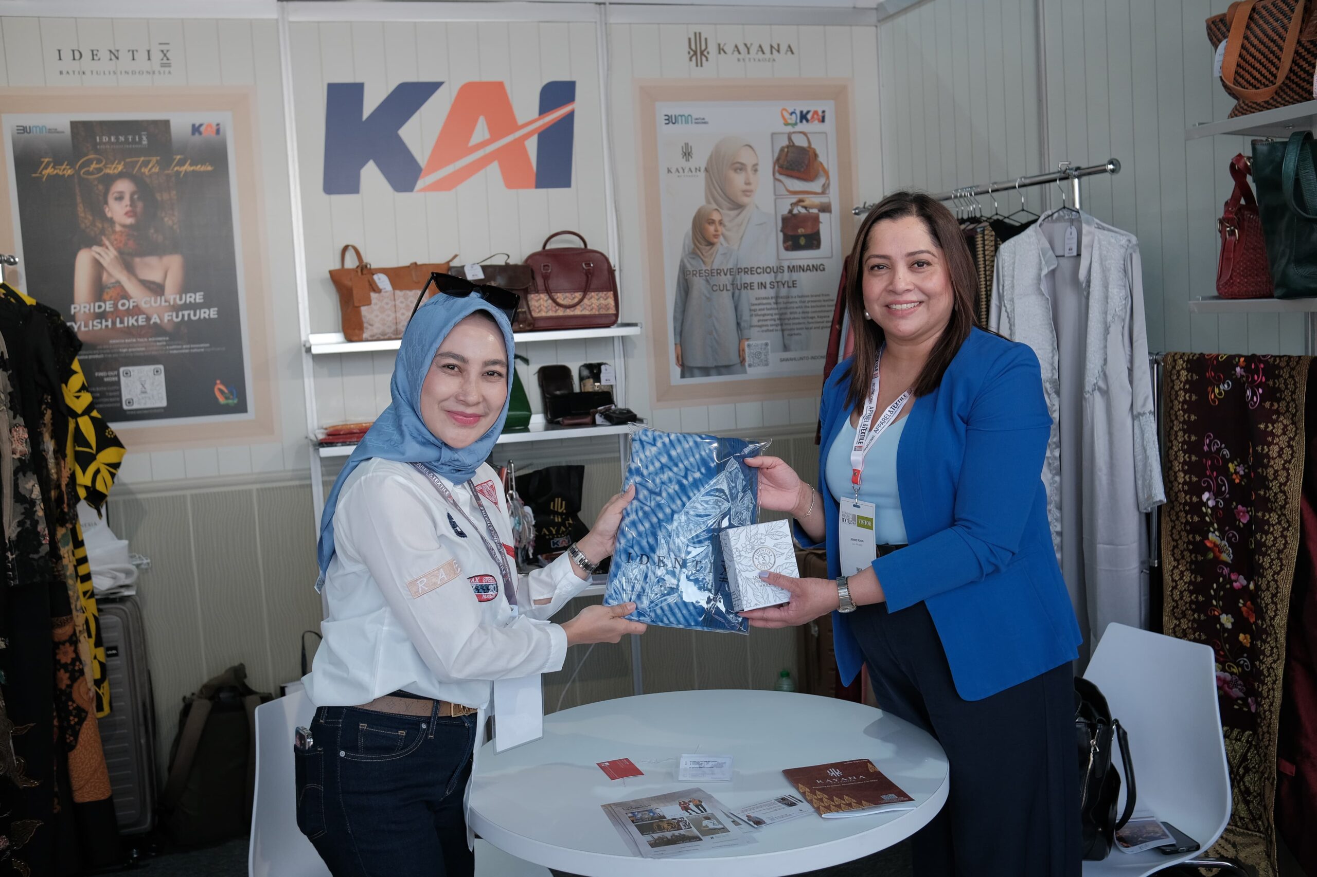 KAI Pacu UMKM Binaan Tembus Pasar Global melalui International Apparel & Textile Fair 2025 di Dubai