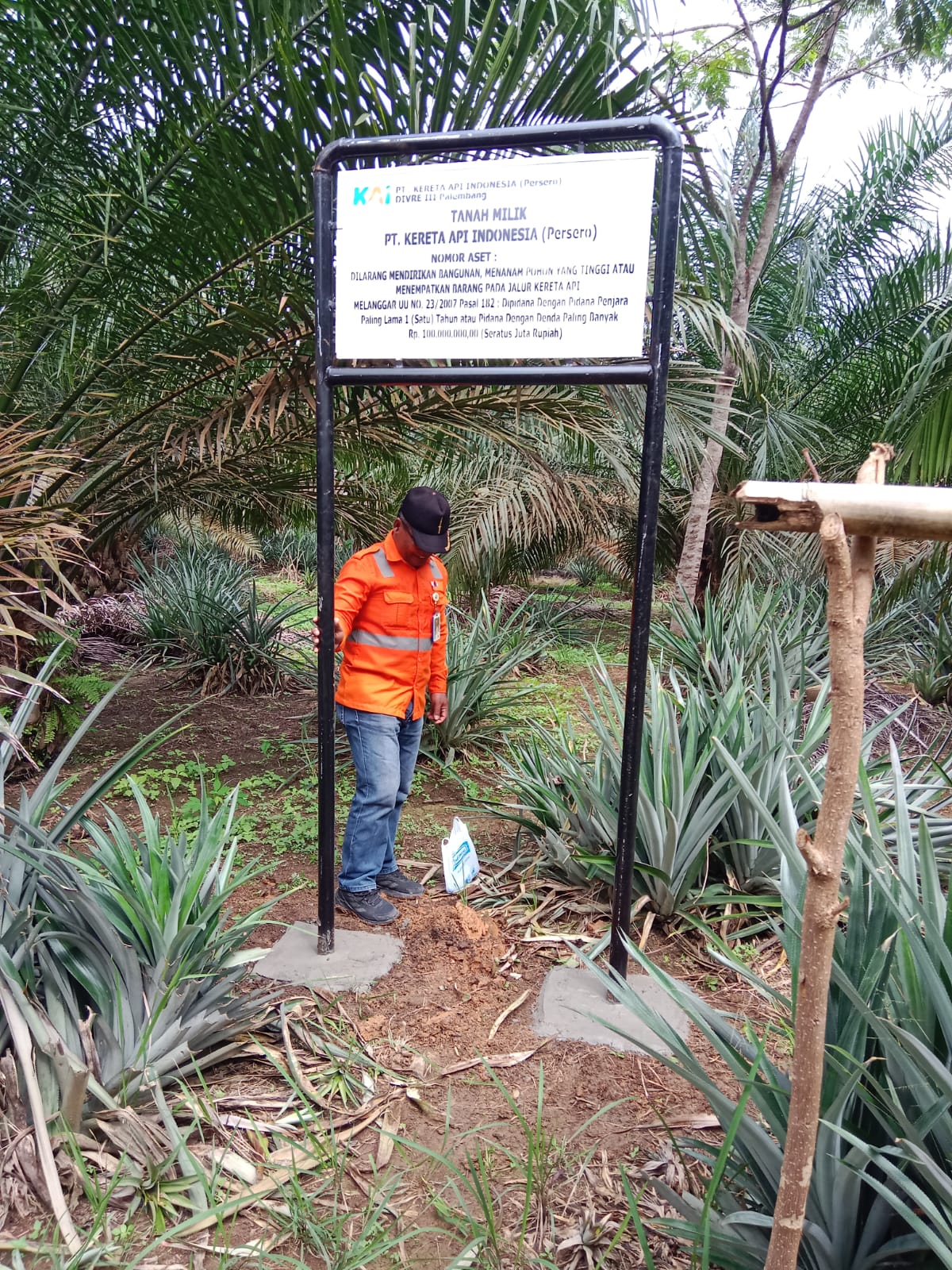 KAI Divre III Palembang Realisasikan Sertifikasi Lahan Luas Demi Aset Negara